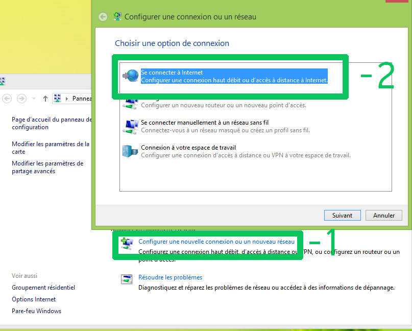 Configuration modem djaweb wifi router