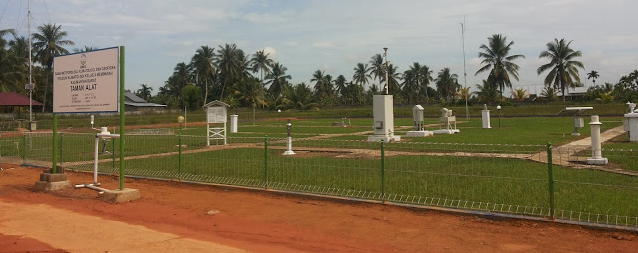 Standar Taman Alat Pada Stasiun Klimatologi di Indonesia