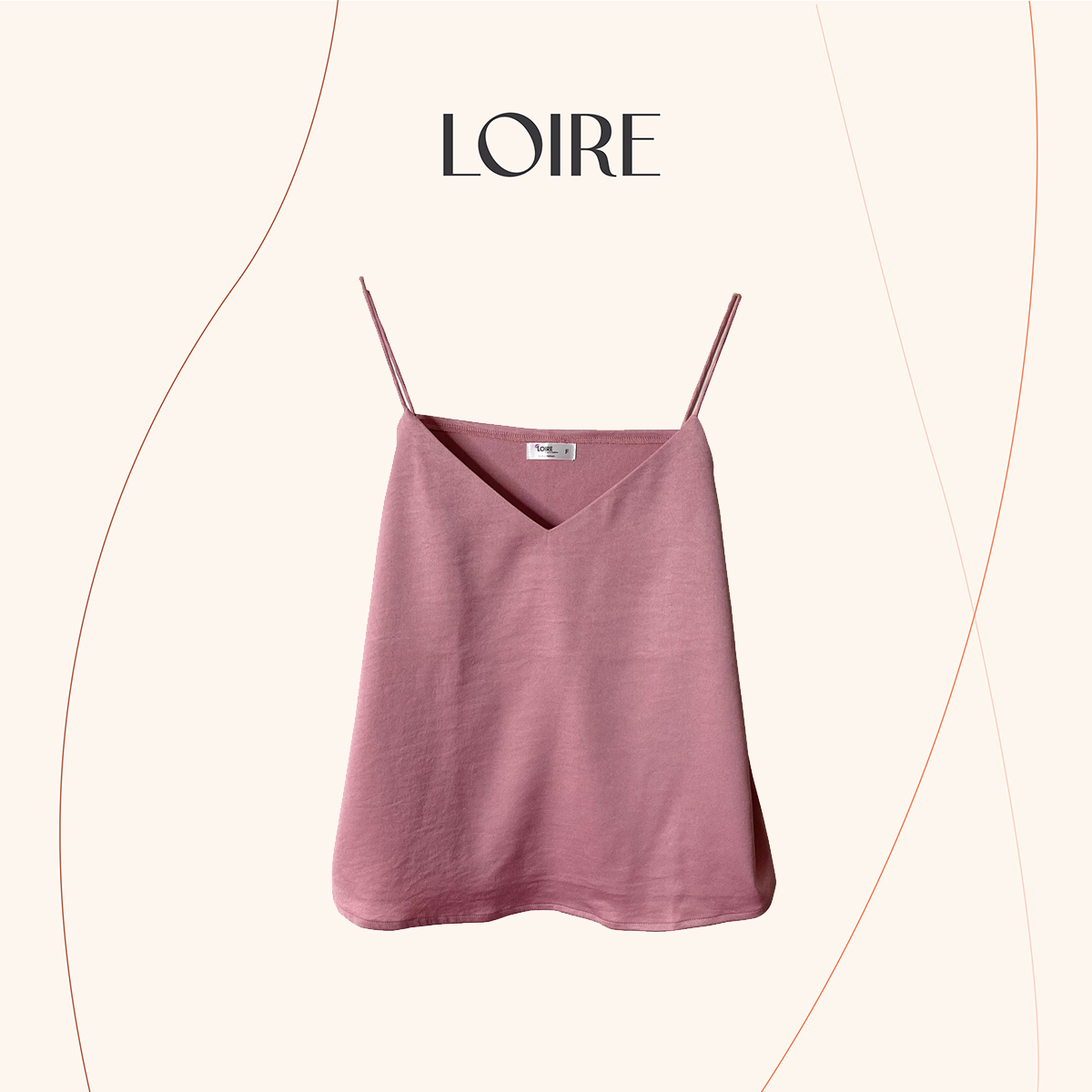ÁO NGỦ LỤA 2 DÂY LAL01 CHÍNH HÃNG LOIRÉ
