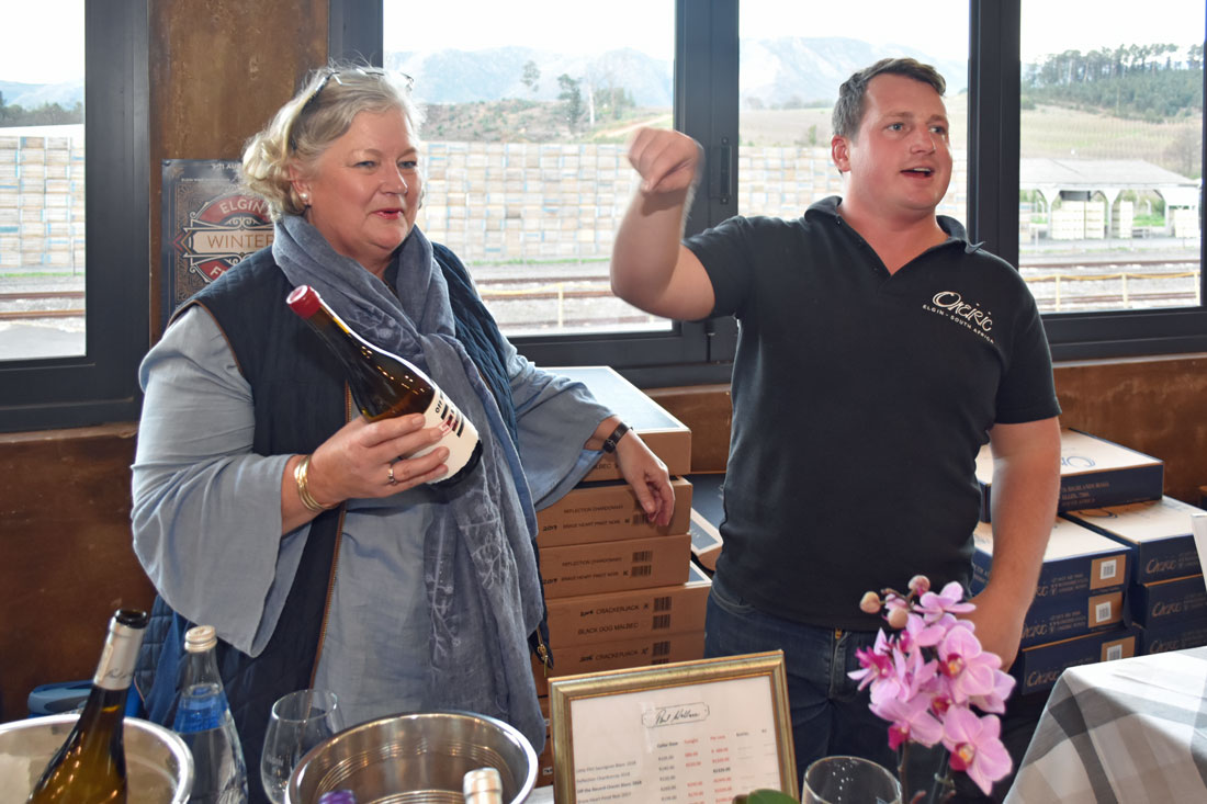 . Elgin Winter Festival Wine Fair at the Elgin Railway Market