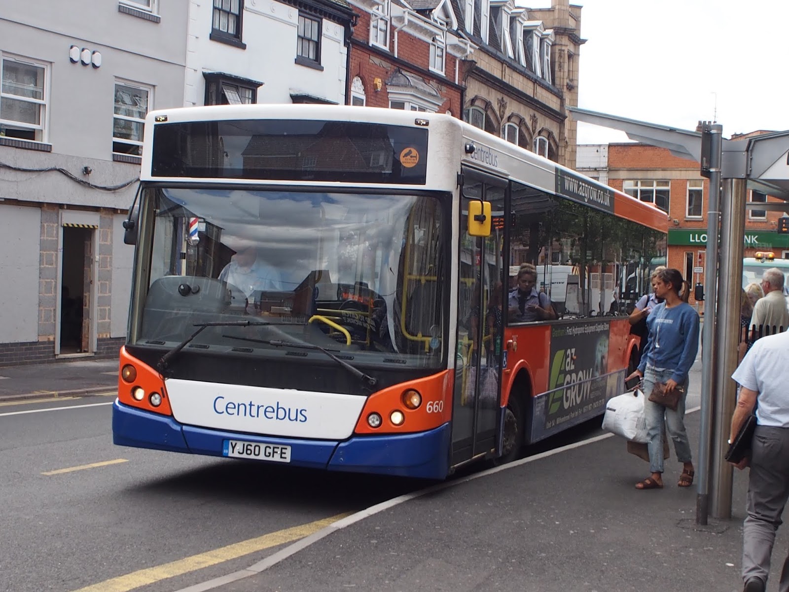 Around the County Towns of England - by Bus: The Buses