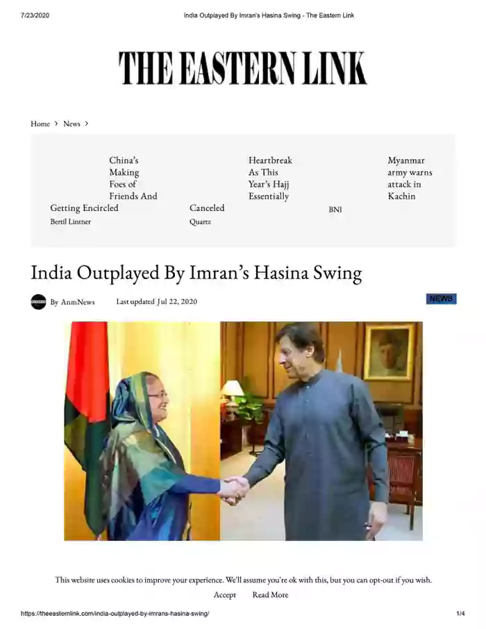 The Eastern Link: The way India-Bangladesh relations are being ruined