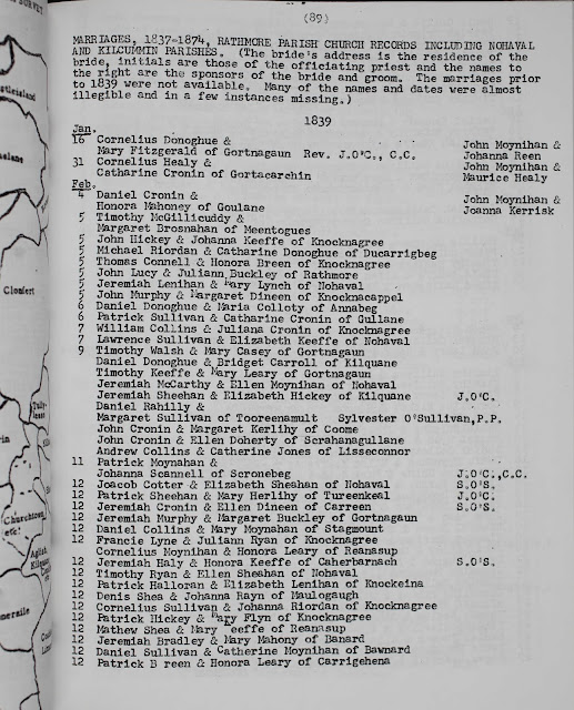 My Moynahan Genealogy Blog Ancestry Adds The Casey Collection