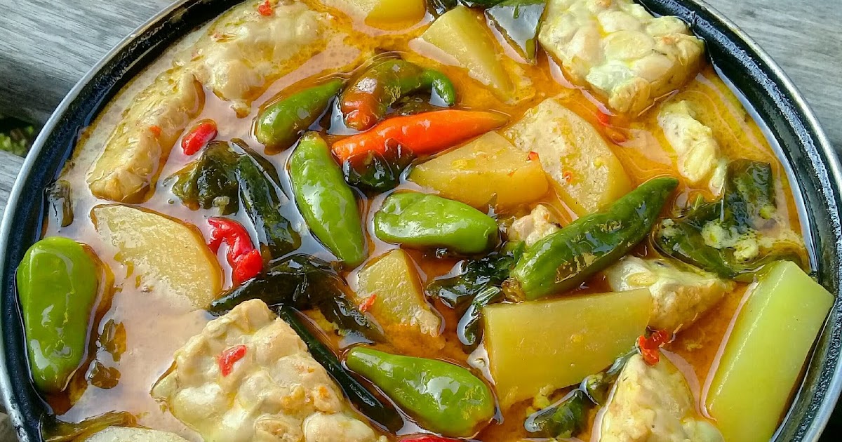 Resep tempe kentang santan pedas - Yeni helda.com