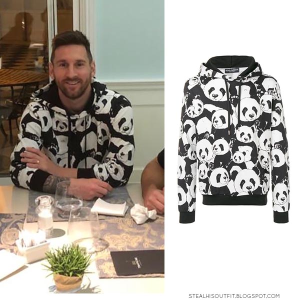 dolce and gabbana panda hoodie