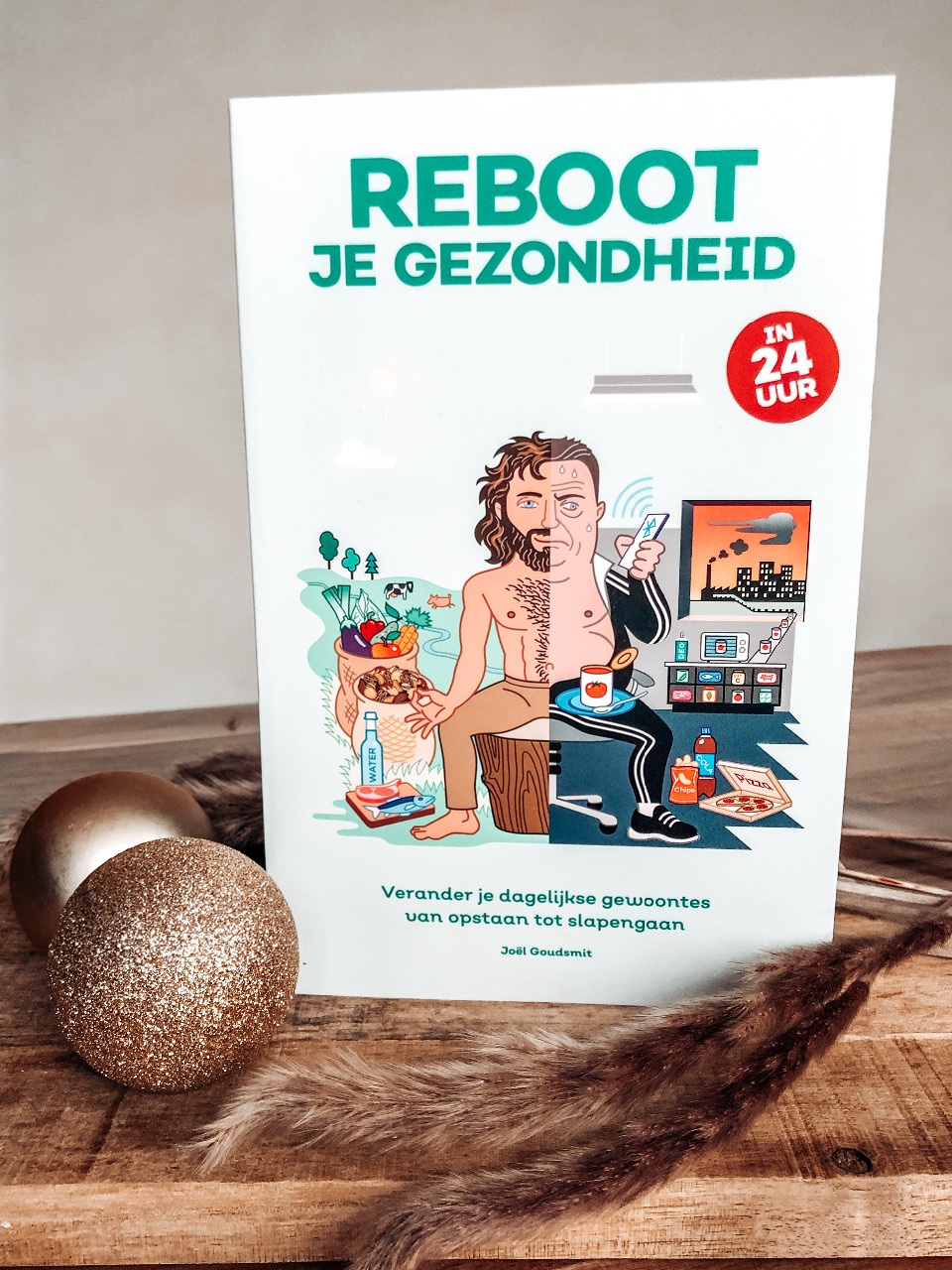 jouwbox kerst editie boek Ralph Moorman & Juglen Zwaan Favourits Jouwbox Kerst Editie, Boek Reboot je Gezondheid in 24uur!