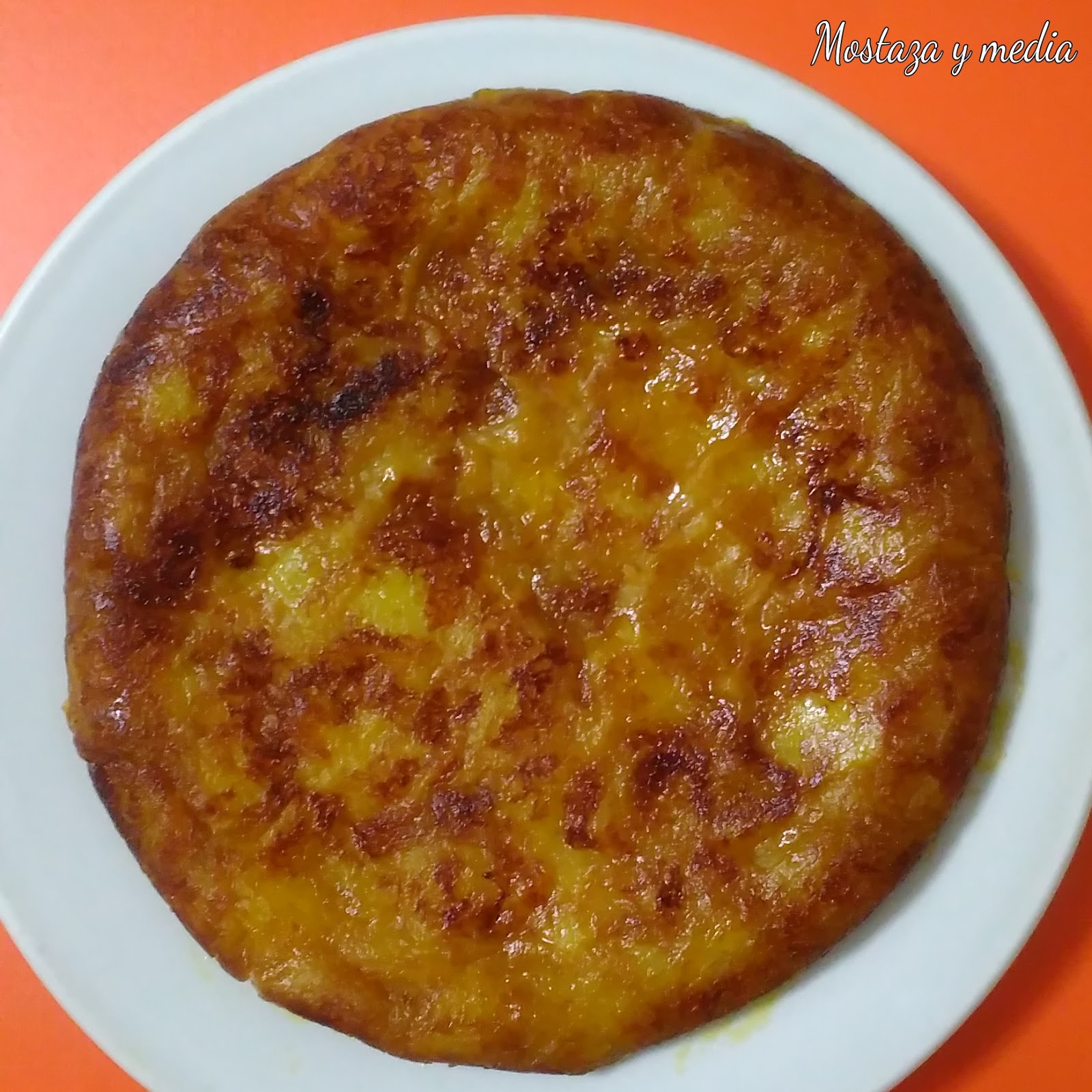 Mostaza y media Tortilla de patatas