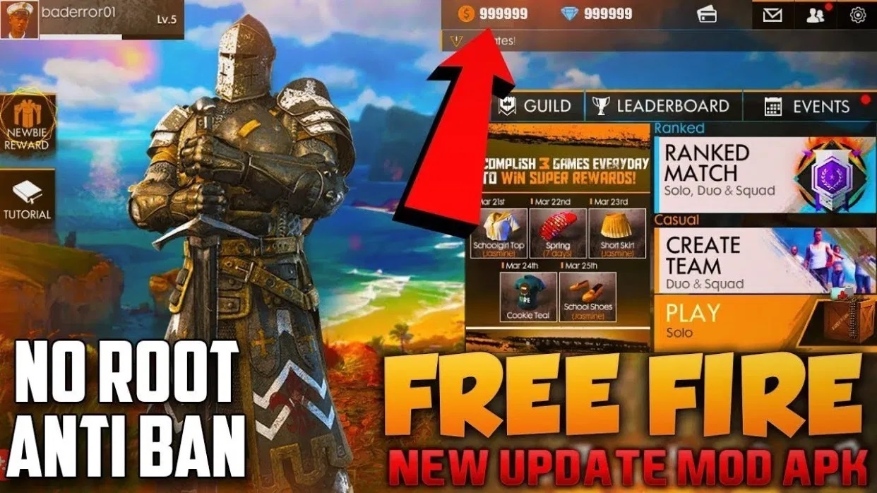 Ff Mod Apk Tips Download Fire (FF) Mod Apk 2019 Terbaru - Android Came | Media Android