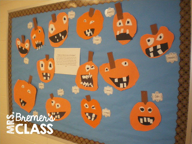 Pumpkin Patch Parable book study companion activities for Kindergarten