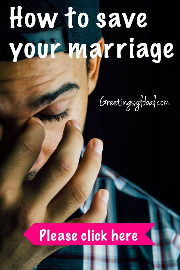 how to save your marriage