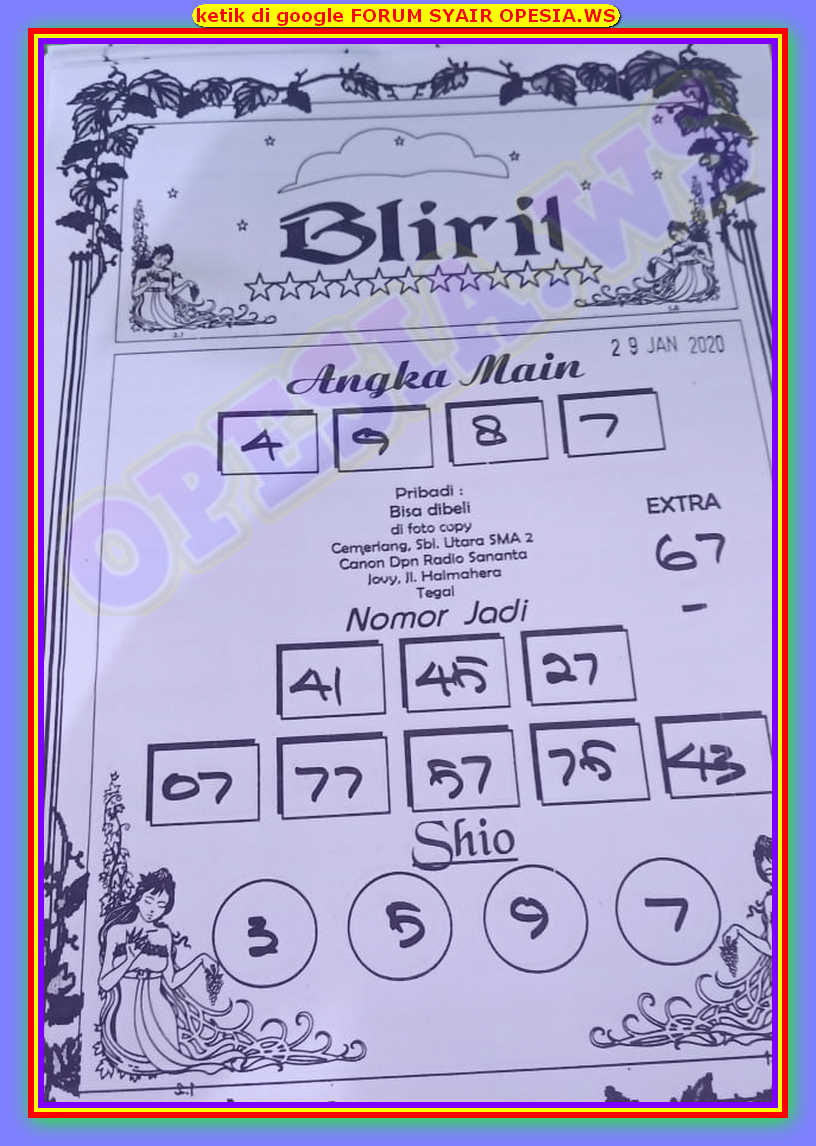 1 New Message Kode Syair Hongkong 29 Januari 2020 Forum Syair Togel Hongkong Singapura Sydney 1 New Message Kode Syair Hongkong 29 Januari 2020 Forum Syair Togel Hongkong Singapura Sydney