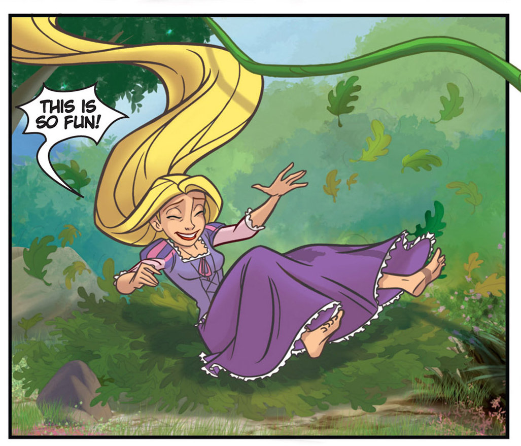 Tangled Comics: Rapunzel.