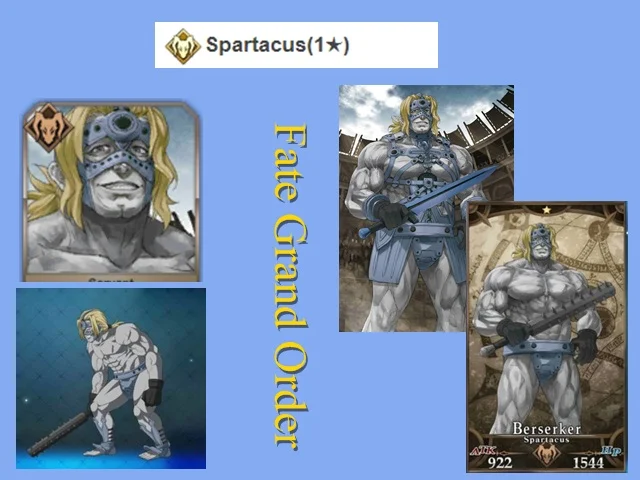 spartacus one star fgo