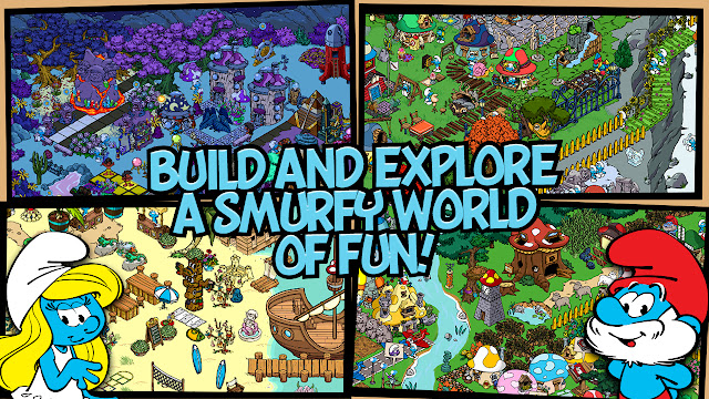smurfs village smurfs village apk hile