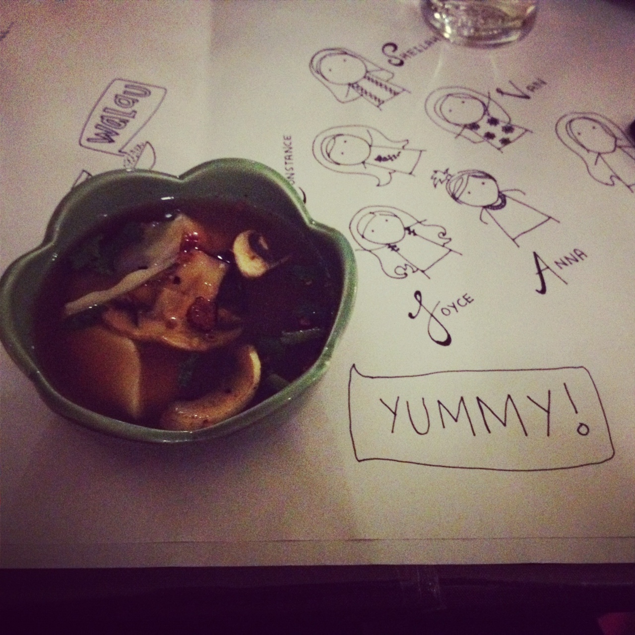 Bits and pieces. Hot soup for hot people.