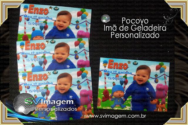 imã-de-geladeira-personalizado-no-tema-pocoyo