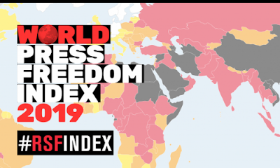 World Press Freedom Index 2019