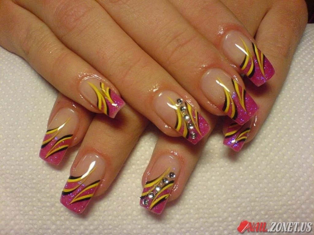 5. Bold and Beautiful Nail Art Pictures for the Adventurous - wide 5