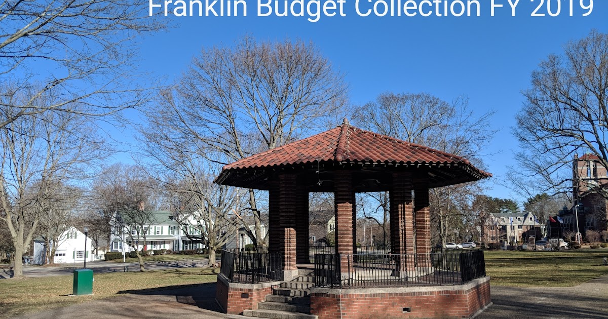 Franklin Matters Franklin, MA Executive Summary FY 2019 Budget