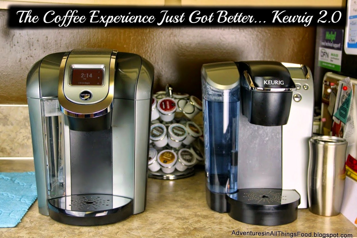 Adventures in all things food: Thrilled to Upgrade Our Keurig - 2.0 Is