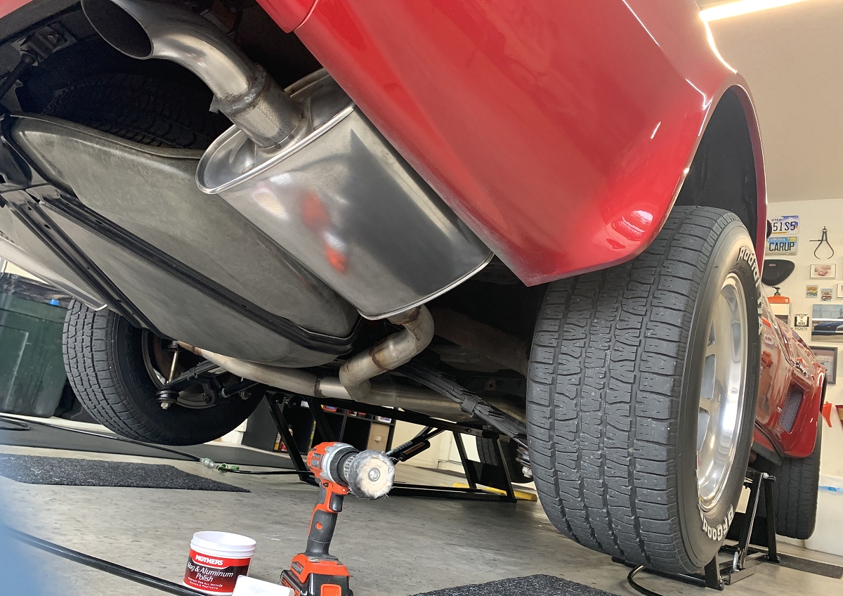 1976 Corvette Stingray Restore, Repair, Detail Polishing Dynomax