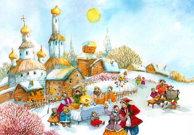 Maslenitsa Масленица: Μια εβδομάδα ..βούτυρο στη Ρωσία