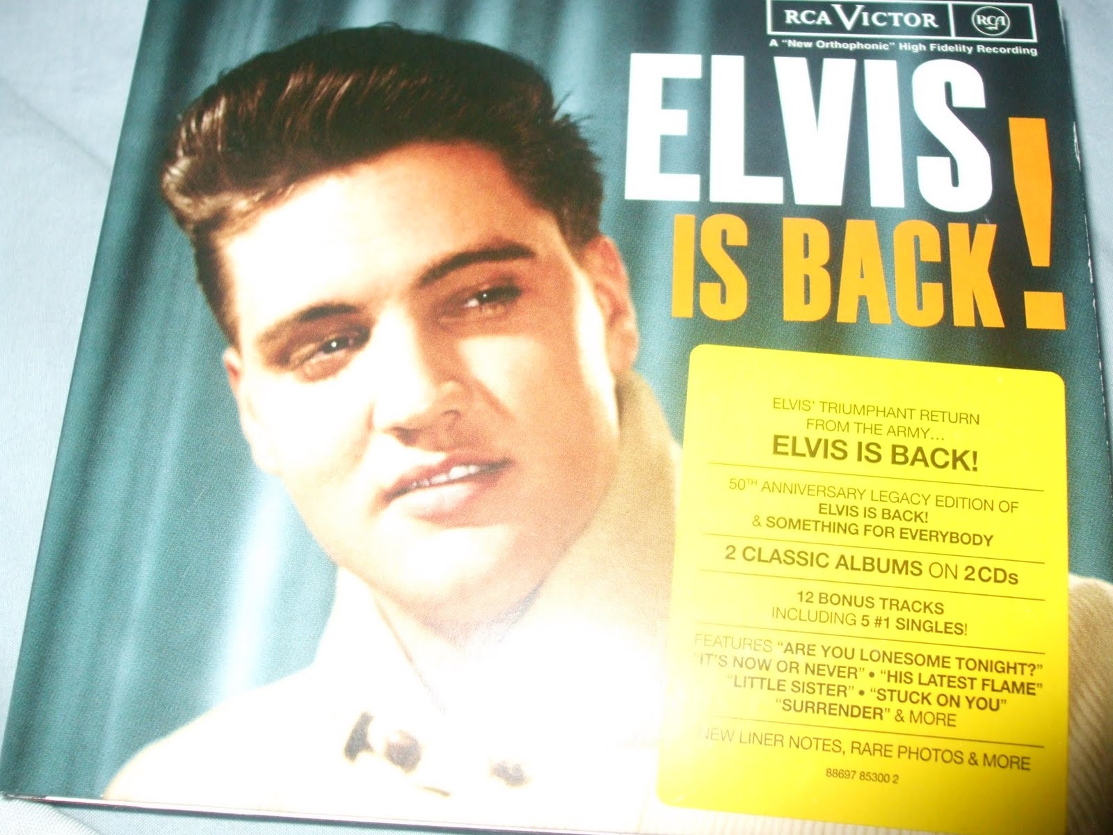 Elvis Is Back album