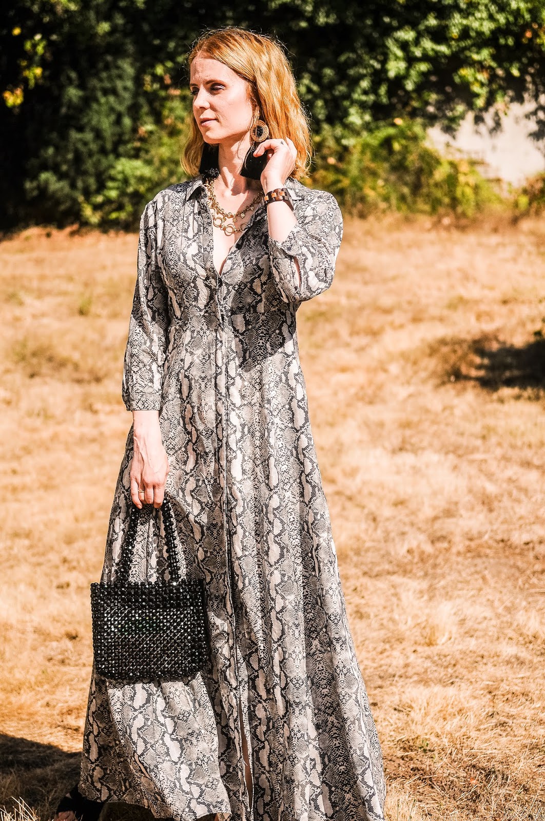 Vestido con estampado - Ingrid Hughes - Blog de moda, looks, belleza, tendencias y viajes