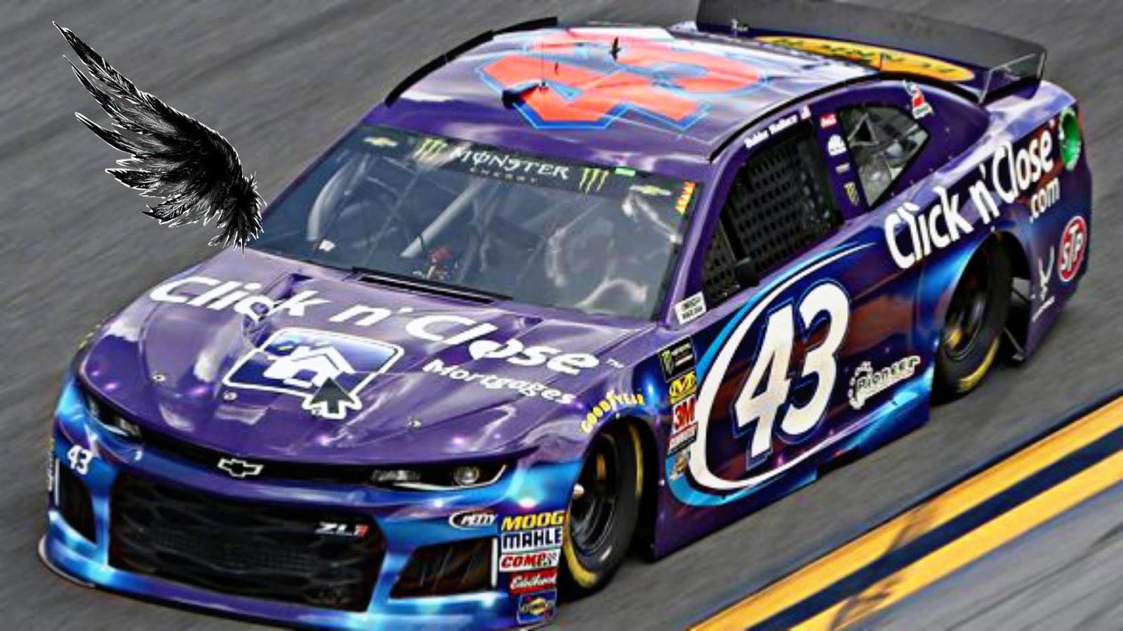 Darrell Wallace • Daytona 500 • National Association for Stock Car Auto