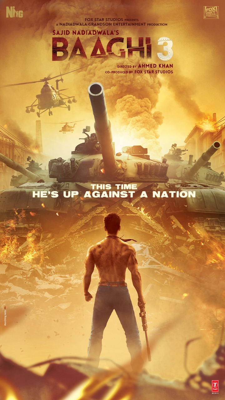 Baaghi 3 posters