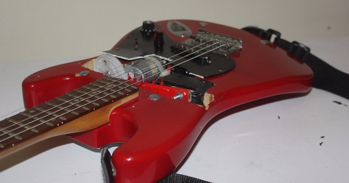 Guitar Blog (Allegedly) The World's First Self Strumming Guitar