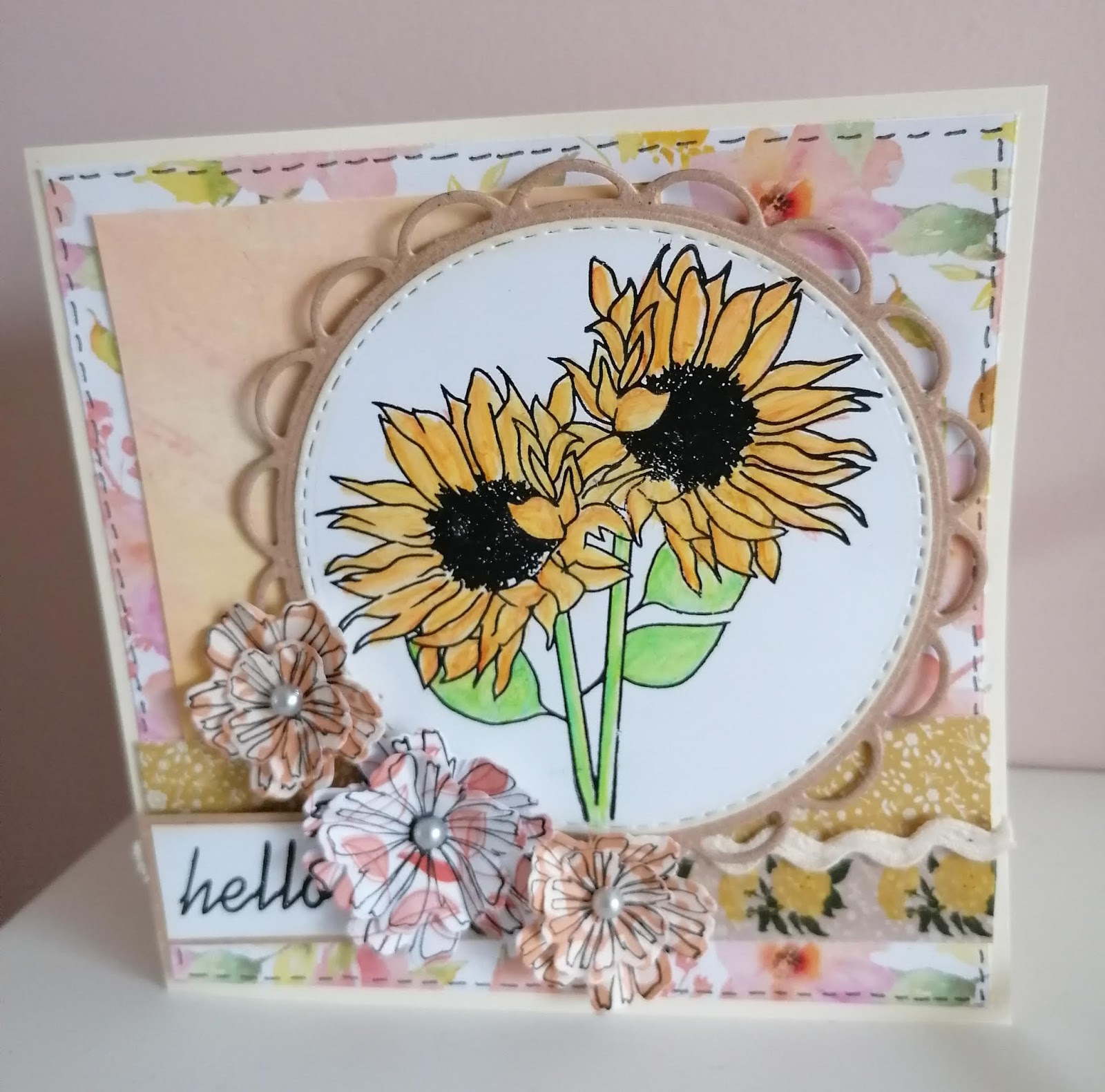 Sunflower Card Sunflower Card