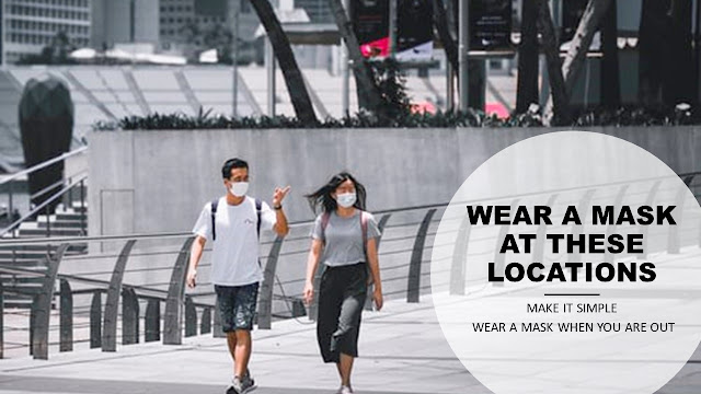 Compulsory to wear mask in Singapore at these locations