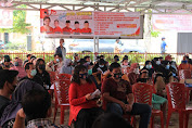 Baksos Vaksinasi Massal PDI-P Bersama Rudi Center di Belitung dan Beltim Sukses