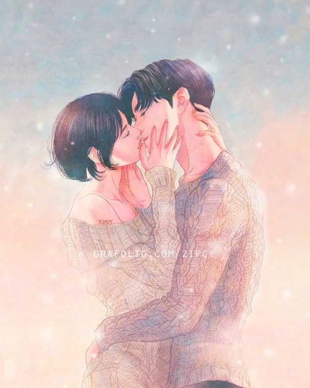 10 Beautiful Illustrations About Love By Korean Artist Zipcy 10 Beautiful Illustrations About Love By Korean Artist Zipcy