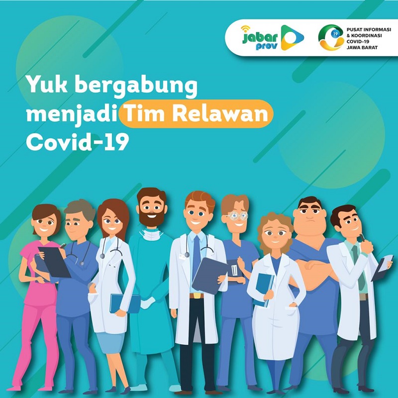 Yuk, Gabung Jadi Relawan dan Berdonasi Demi Tanggulangi COVID-19 di Jabar