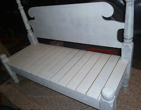 Simply Mommy: Head & Footboard Bench Tutorial