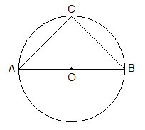 O is the centre of a circle. AB is a diameter O is the centre of a circle. AB is a diameter