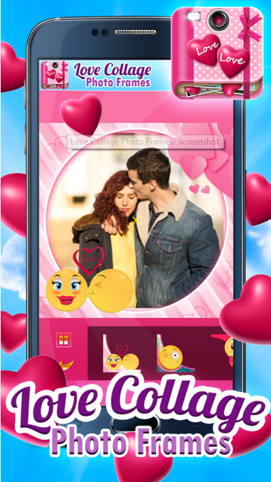 love collage photo frames