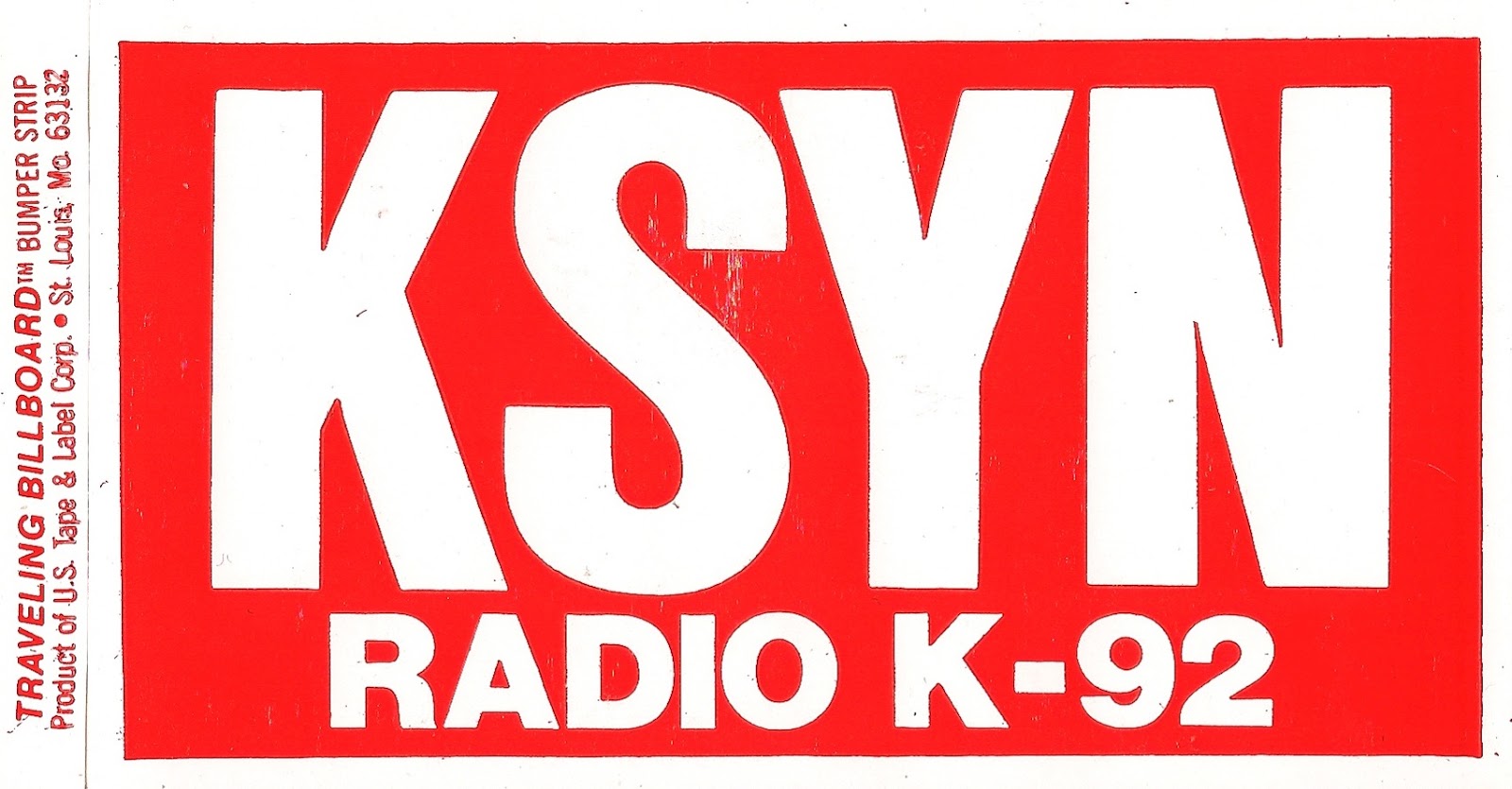 Radio Sticker of the Day: KSYN