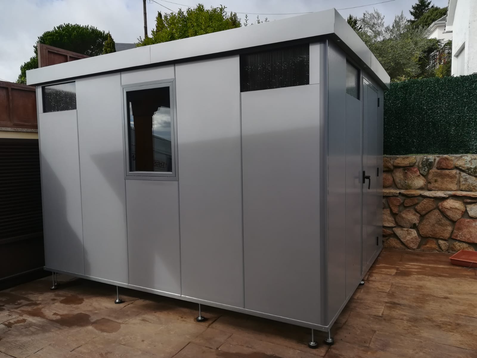 Trasteros Metálicos para Terraza y Jardín Nueva instalación Trastero