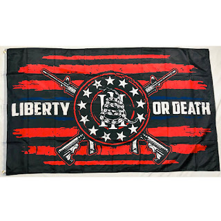 2nd Amendment Red Rifles Liberty or Death