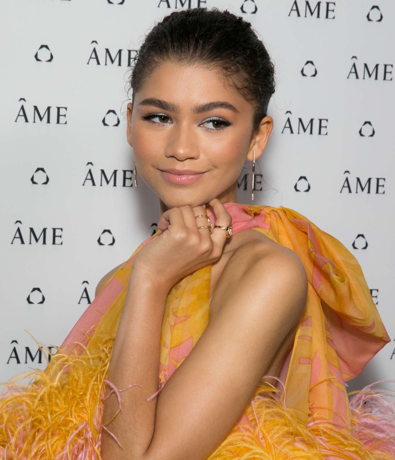 Zendaya goes glam at the Ame Jewelry launch in LA
