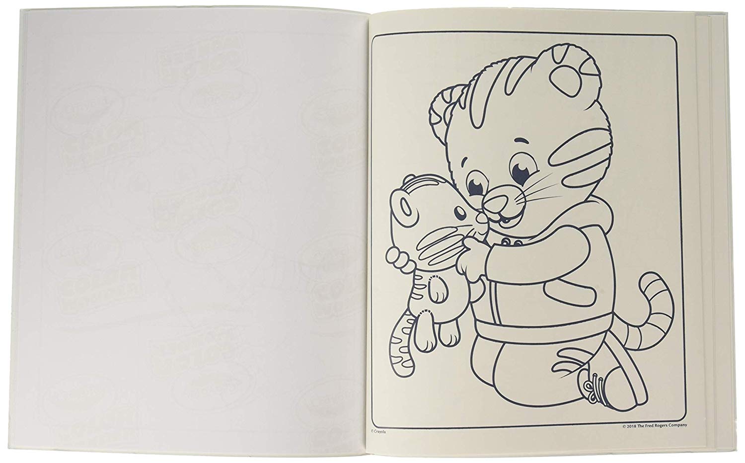 Crayola Color Wonder 18 Mess Free Coloring Pages Daniel Tigers Crayola Color Wonder 18 Mess Free