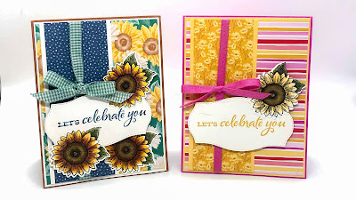 Celebrate Sunflowers Bundle, 2020-2022 In Color Cardstock Assortment, For Every Season Designer Series Paper, Stampin' Up!, Rick Adkins