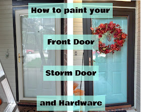 Fix Lovely How To Paint Your Front Door Storm Door And Hardware
