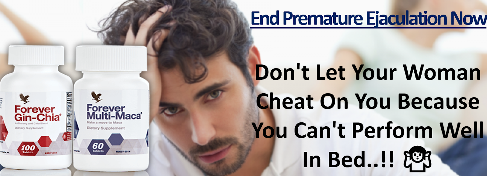 Forever 2 In 1 Stop Premature Ejaculation and Erectile Dysfunction