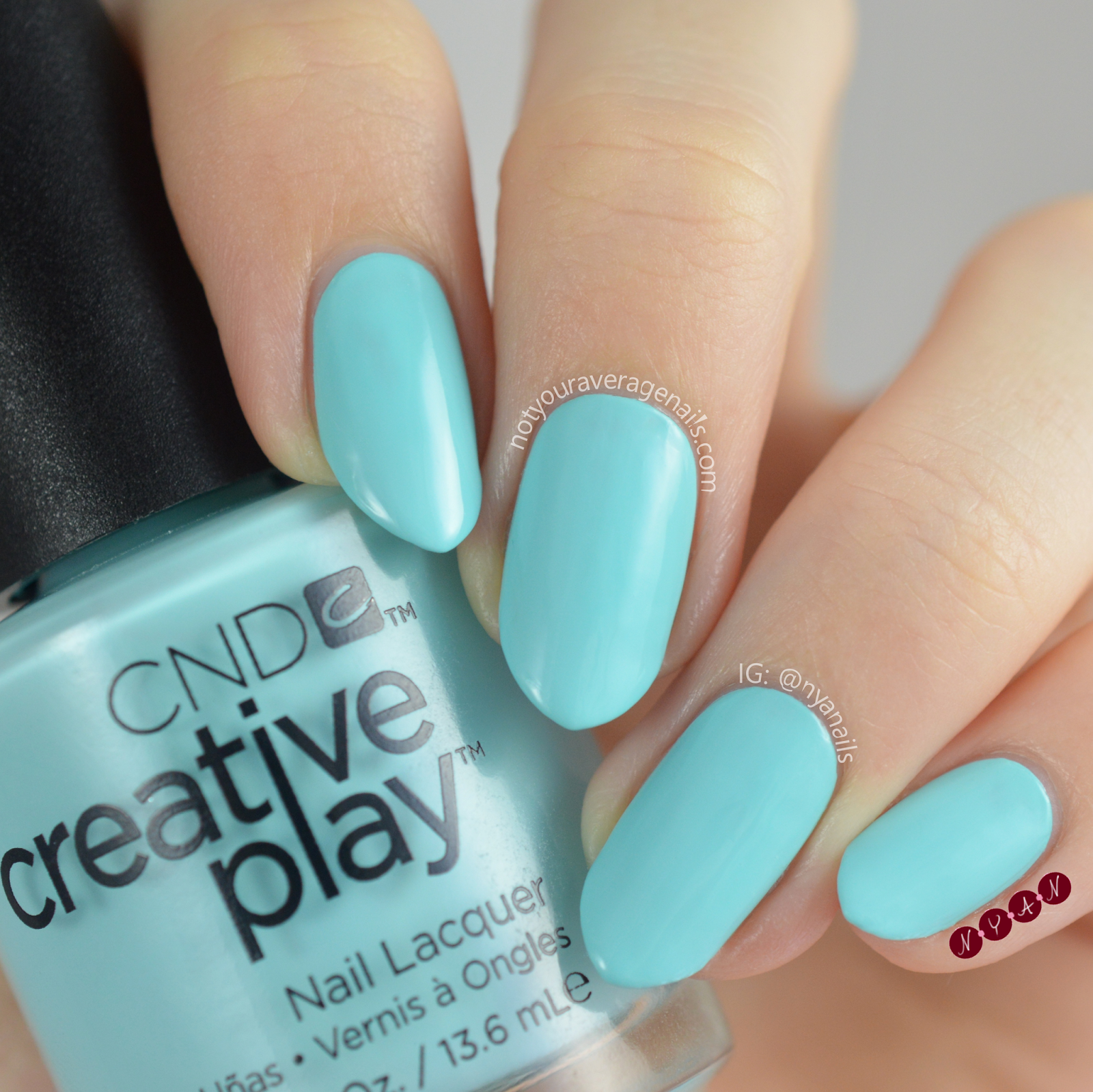 N Y A Nails Cnd Playland Collection Swatches