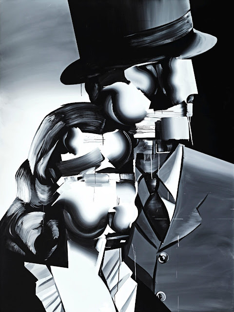 Tomoo Gokita, “Divorce”, 2008, gouache and acrylic on canvas, 259.4 × 194.4 cm © Tomoo Gokita