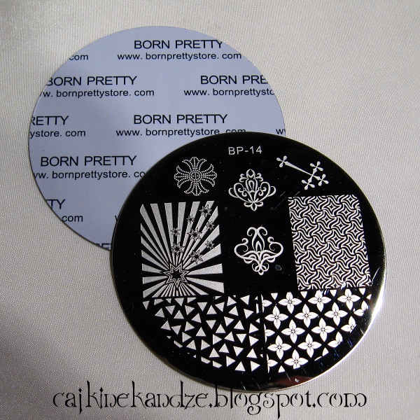 Born Pretty Stamping Plate BP14 Cajkine kandže i sve njihove boje